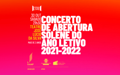 Escola de Artes SAMP | Concerto de Abertura Solene do Ano Letivo 2021-2022